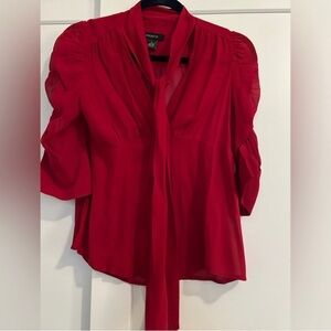 Arden B 100%silk wore once dry cleaned bow tie simply gorgeous SMALL P2P 18 in